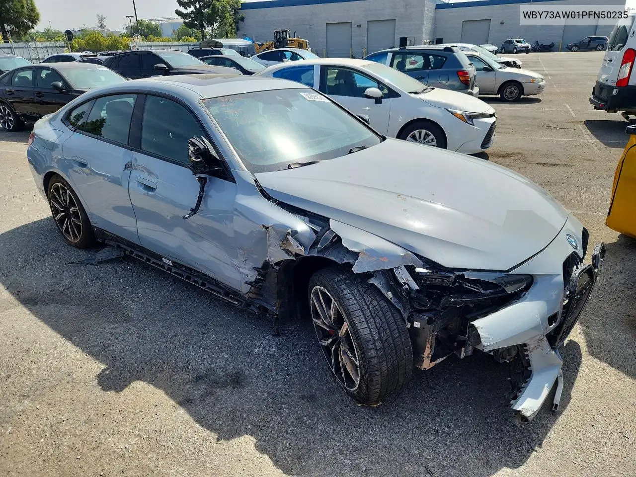 2023 BMW I4 Edrive 40 VIN: WBY73AW01PFN50235 Lot: 55925576