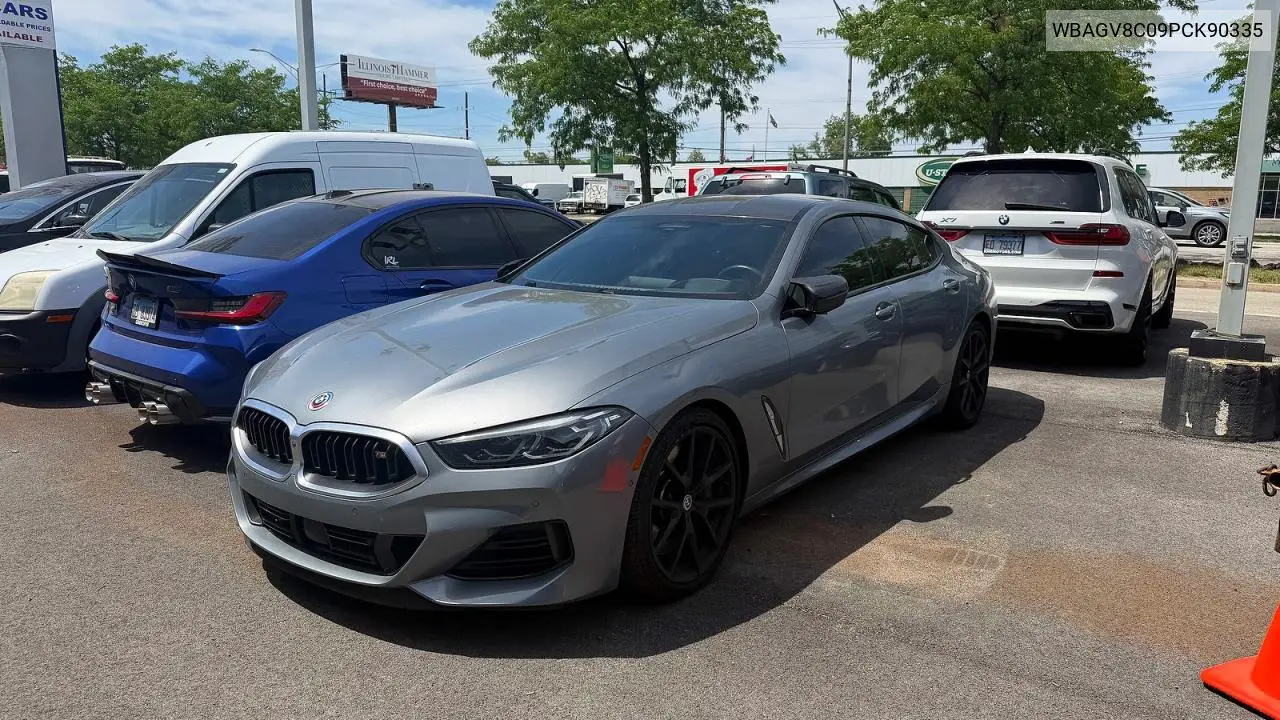 2023 BMW M850Xi VIN: WBAGV8C09PCK90335 Lot: 56502316