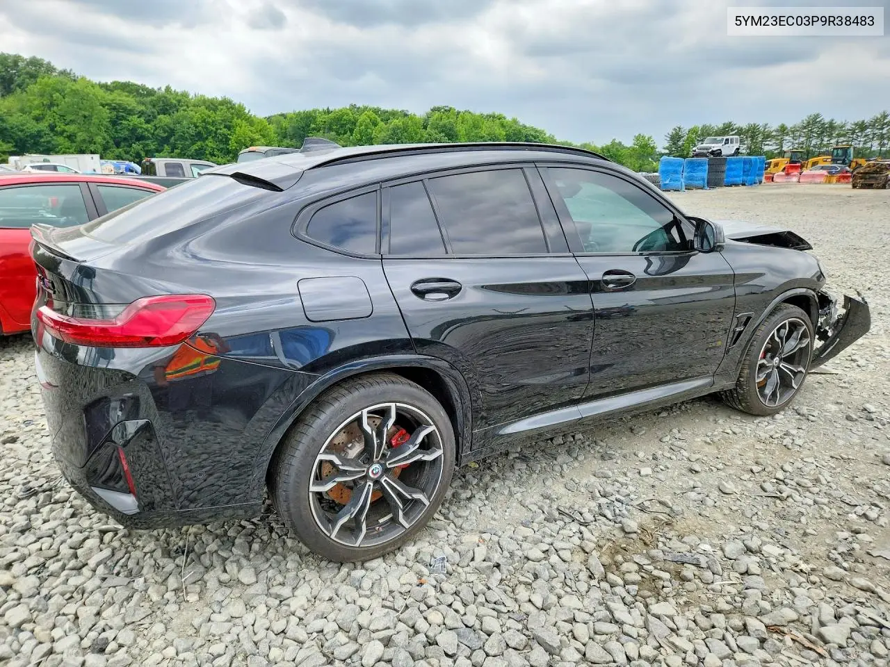 2023 BMW X4 M VIN: 5YM23EC03P9R38483 Lot: 56780986