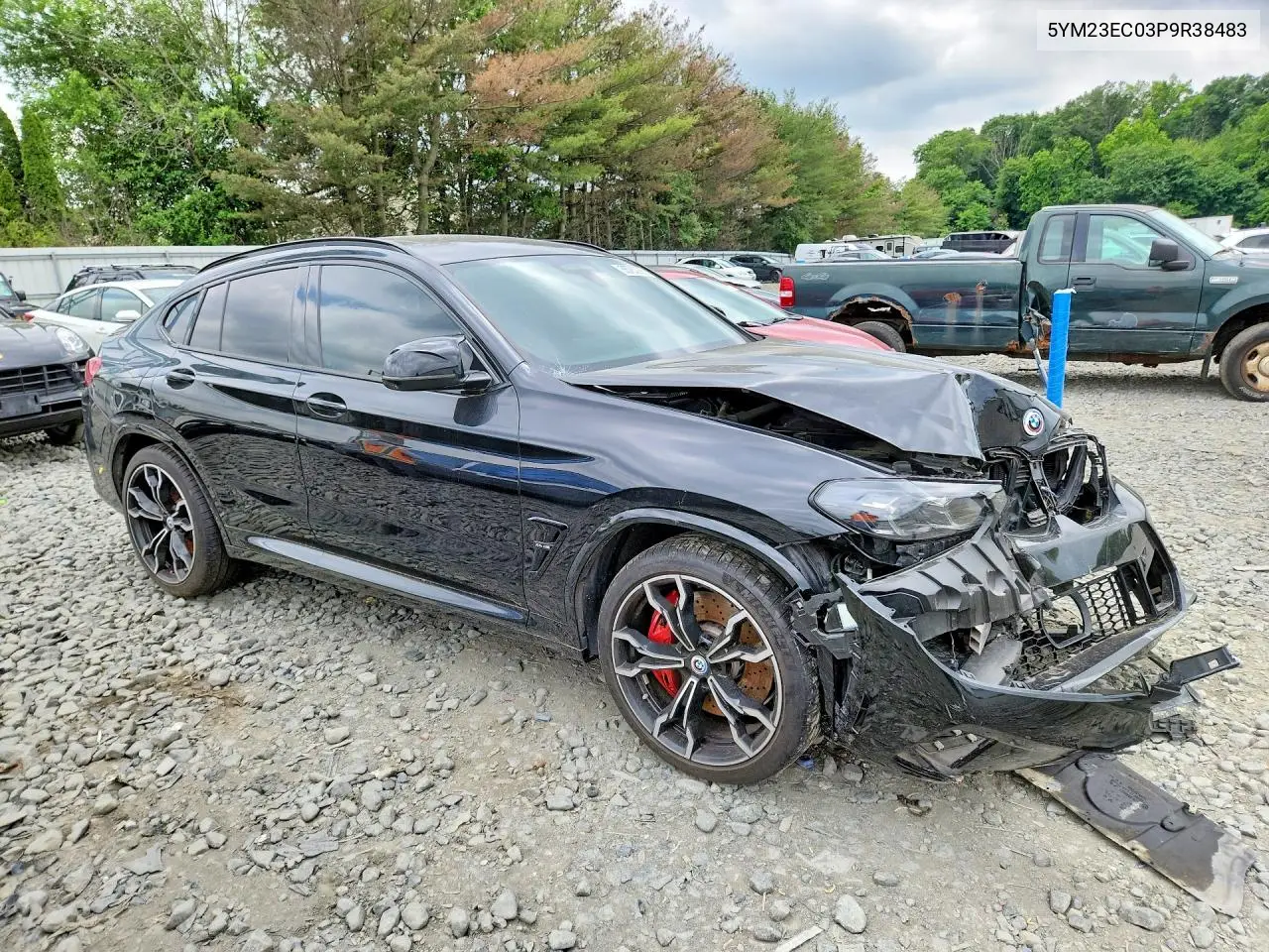 2023 BMW X4 M VIN: 5YM23EC03P9R38483 Lot: 56780986