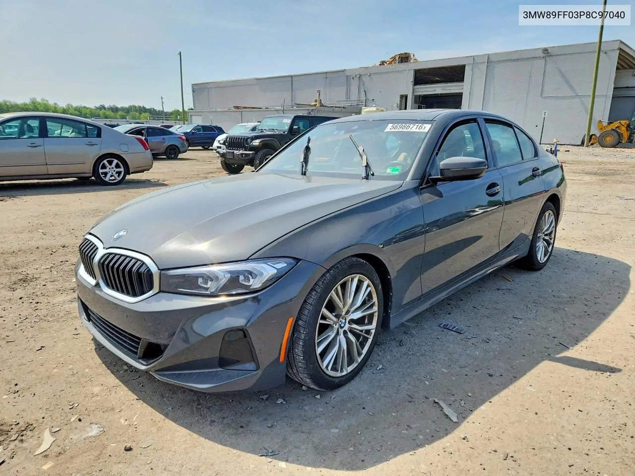 2023 BMW 330Xi VIN: 3MW89FF03P8C97040 Lot: 56986716