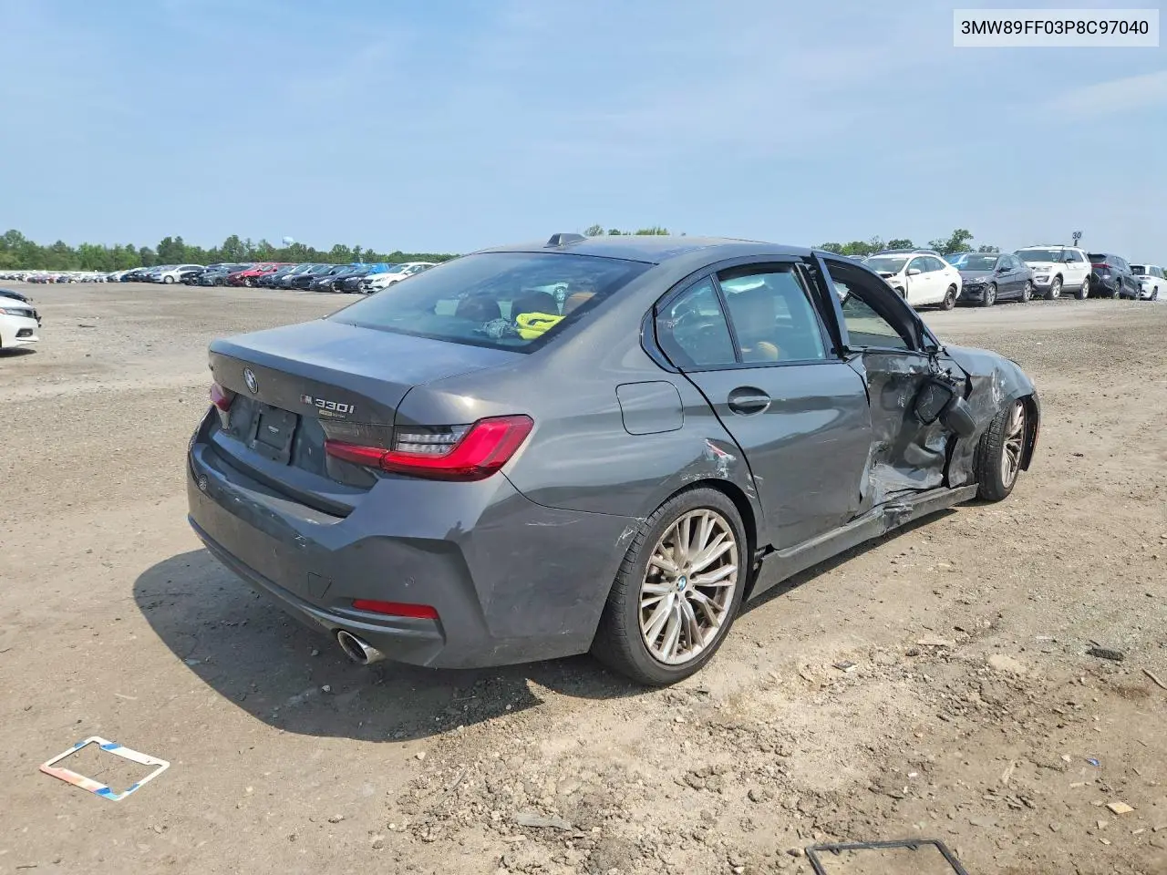 2023 BMW 330Xi VIN: 3MW89FF03P8C97040 Lot: 56986716