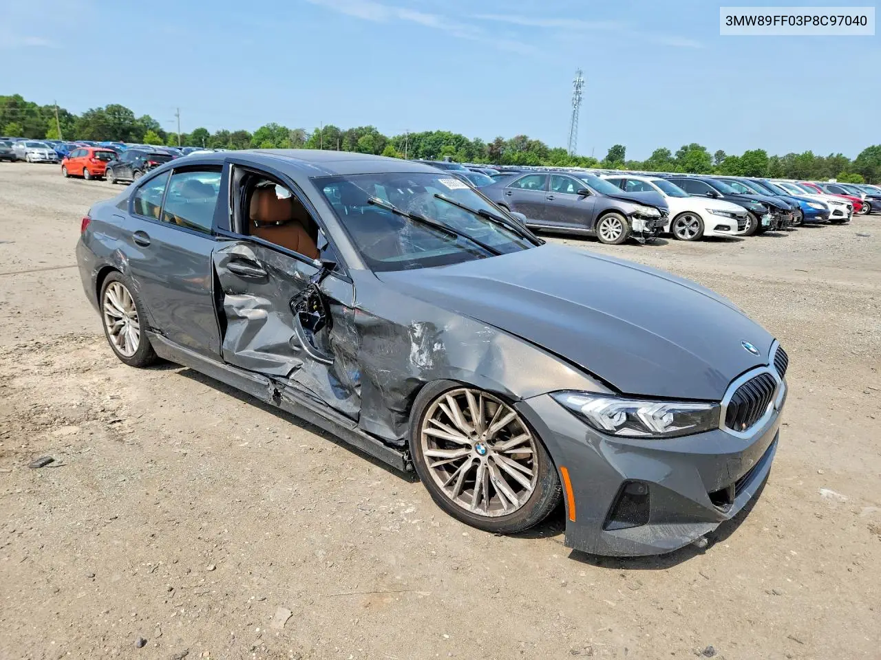2023 BMW 330Xi VIN: 3MW89FF03P8C97040 Lot: 56986716