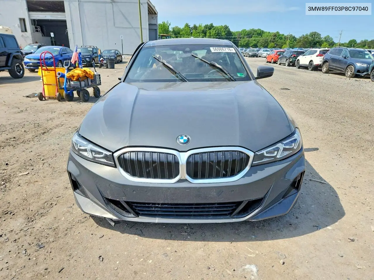 2023 BMW 330Xi VIN: 3MW89FF03P8C97040 Lot: 56986716