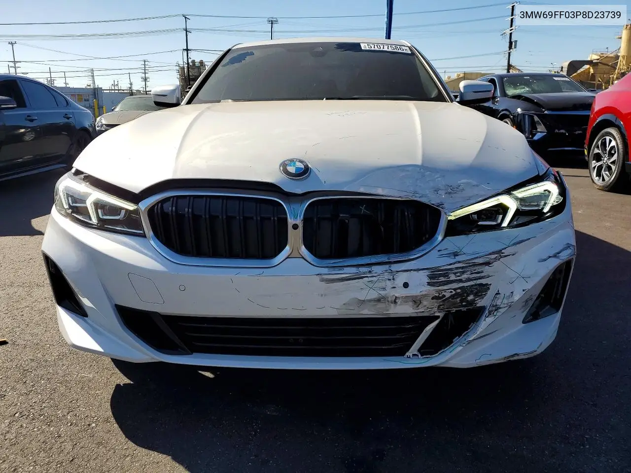 2023 BMW 330I VIN: 3MW69FF03P8D23739 Lot: 57077586