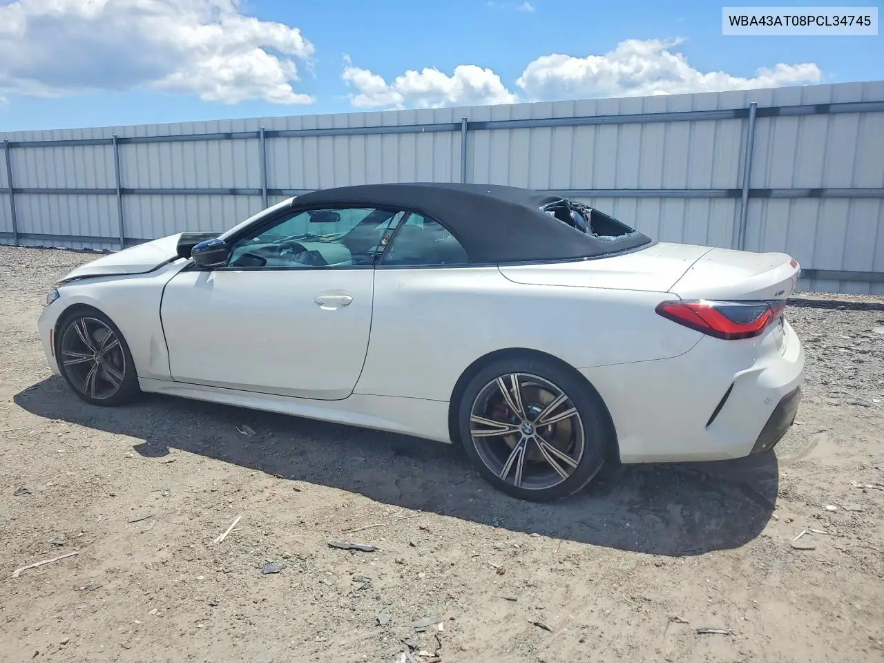 2023 BMW 430Xi VIN: WBA43AT08PCL34745 Lot: 57356746