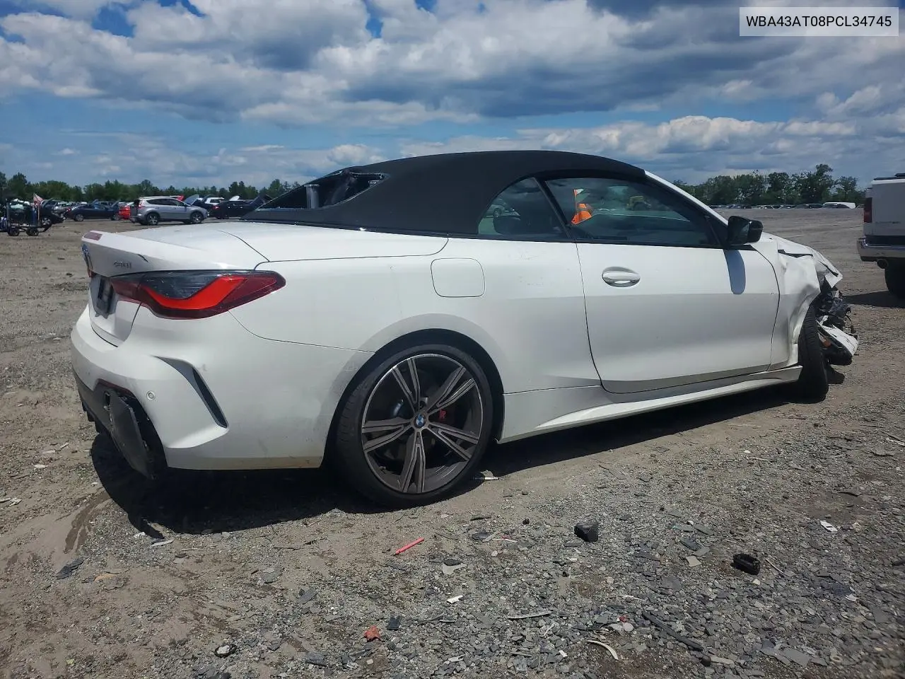 2023 BMW 430Xi VIN: WBA43AT08PCL34745 Lot: 57356746