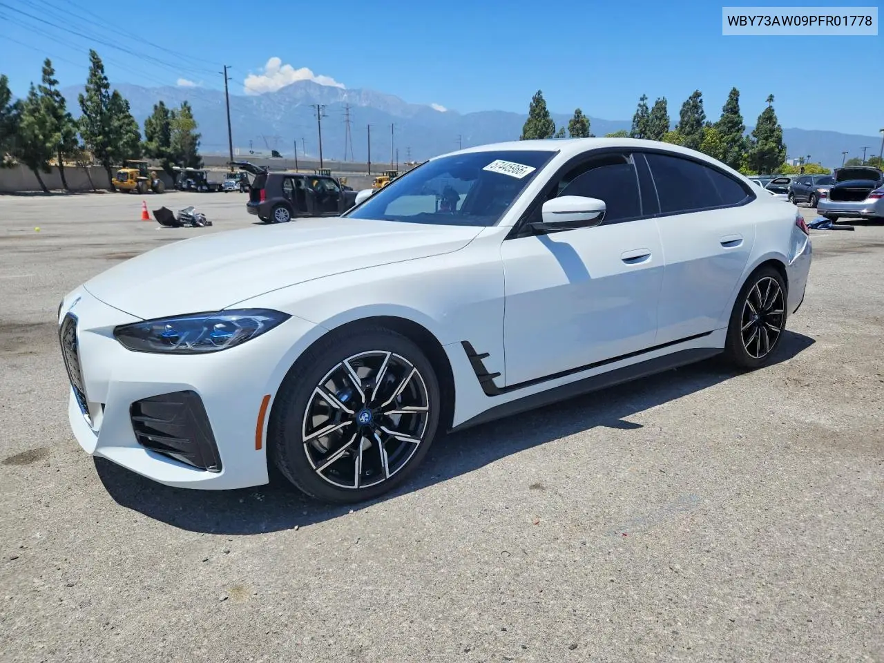 2023 BMW I4 Edrive 40 VIN: WBY73AW09PFR01778 Lot: 57445966