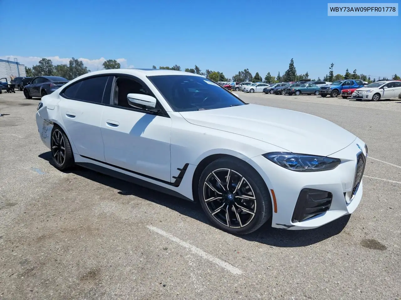 2023 BMW I4 Edrive 40 VIN: WBY73AW09PFR01778 Lot: 57445966