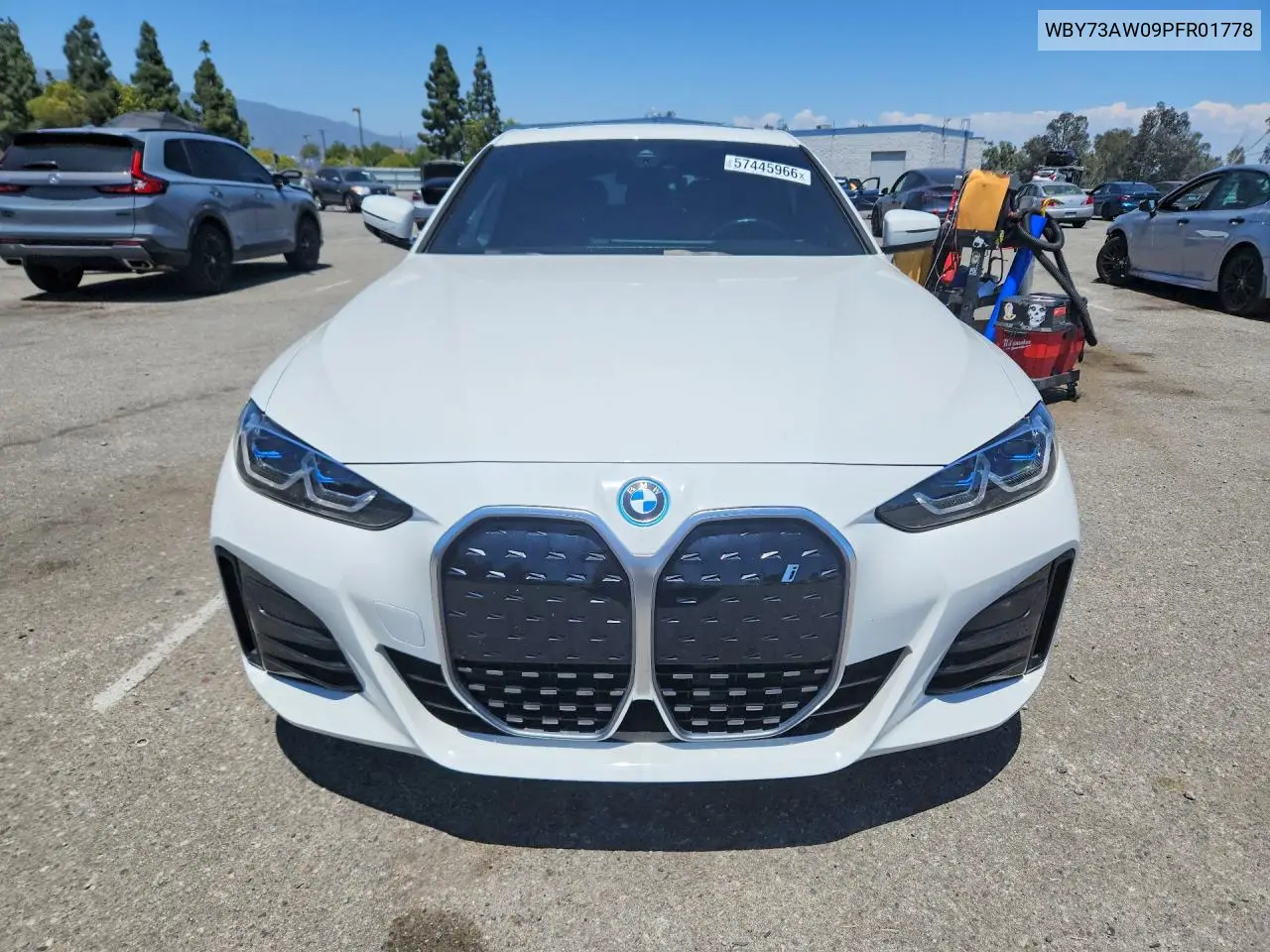 2023 BMW I4 Edrive 40 VIN: WBY73AW09PFR01778 Lot: 57445966