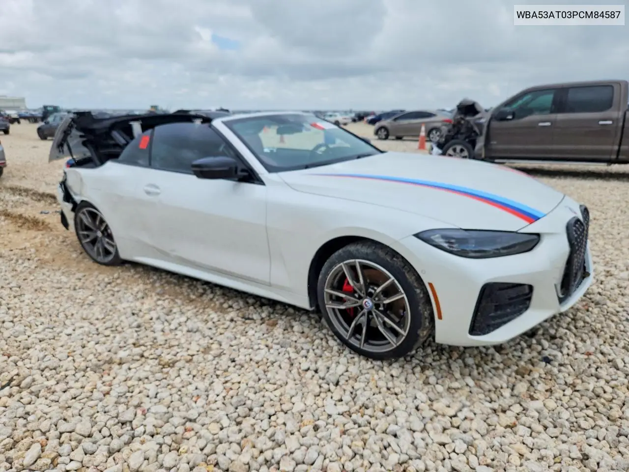 2023 BMW M440I VIN: WBA53AT03PCM84587 Lot: 57514456
