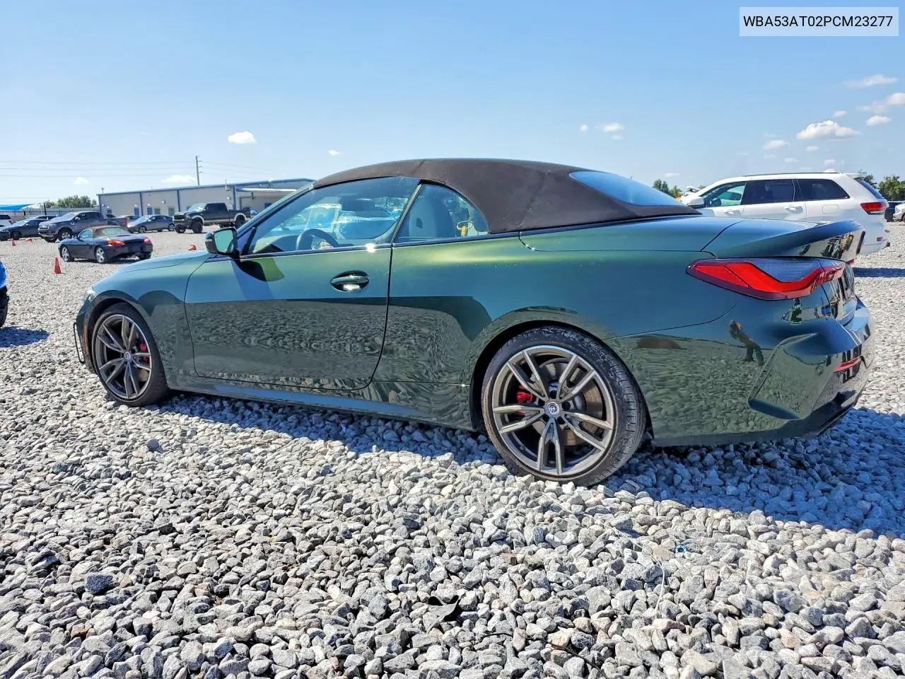 2023 BMW M440I VIN: WBA53AT02PCM23277 Lot: 57743216