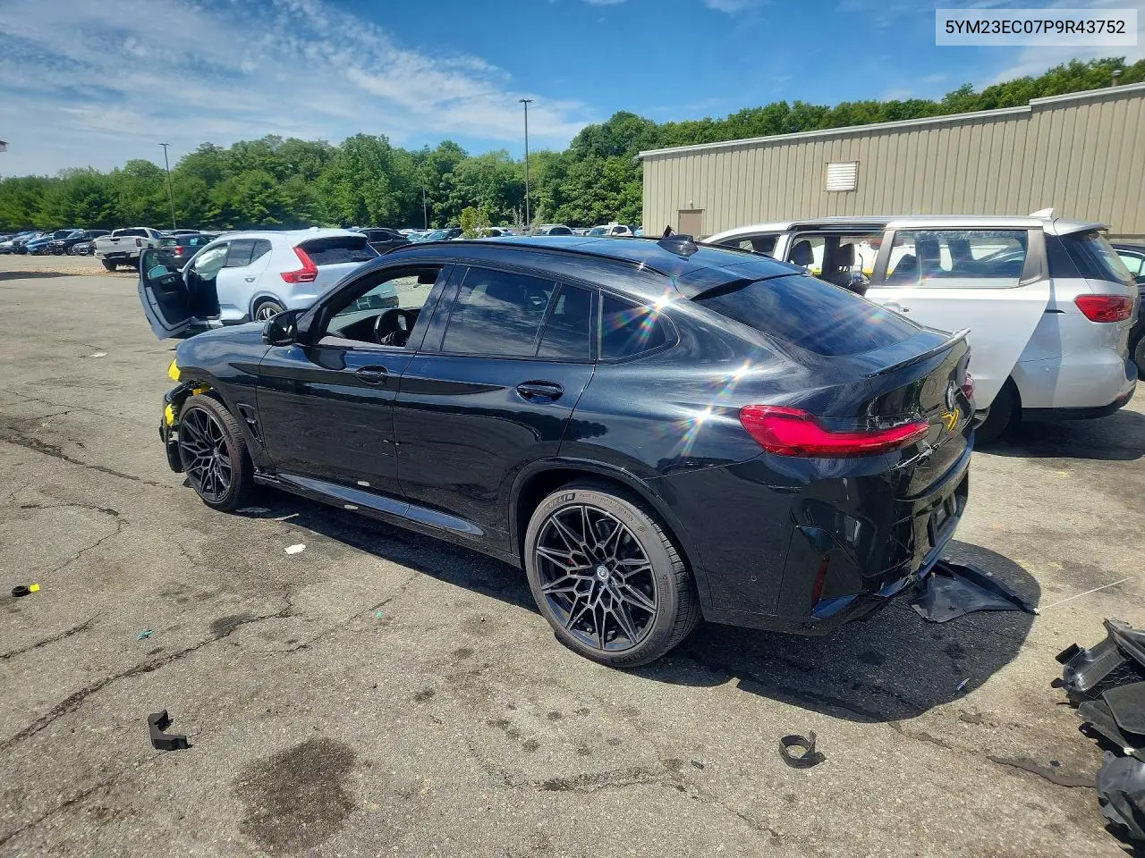 2023 BMW X4 M VIN: 5YM23EC07P9R43752 Lot: 58330216