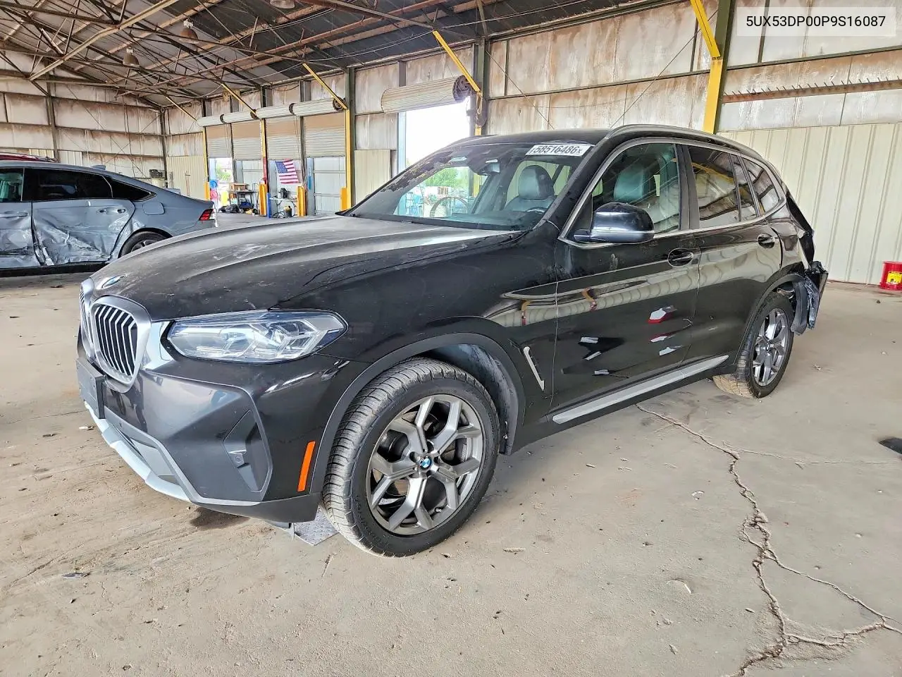 2023 BMW X3 xDrive30I VIN: 5UX53DP00P9S16087 Lot: 58516486