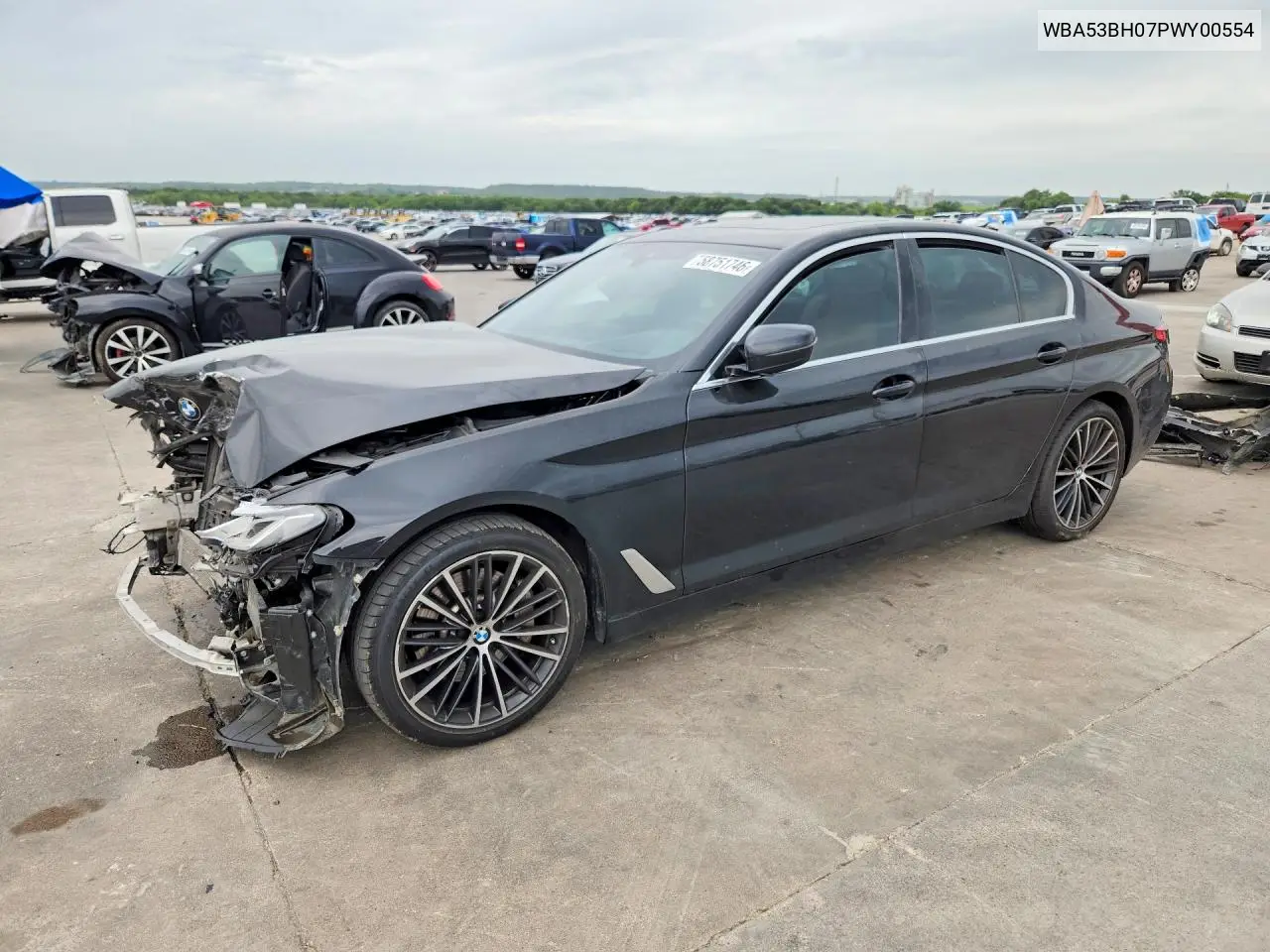 2023 BMW 530 I VIN: WBA53BH07PWY00554 Lot: 58751746