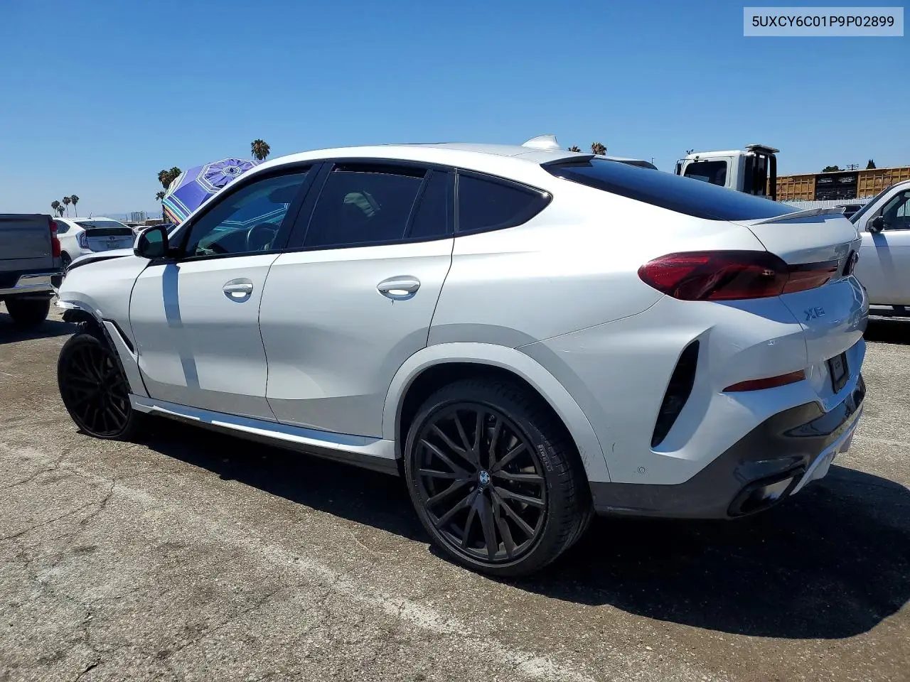2023 BMW X6 xDrive40I VIN: 5UXCY6C01P9P02899 Lot: 58840446