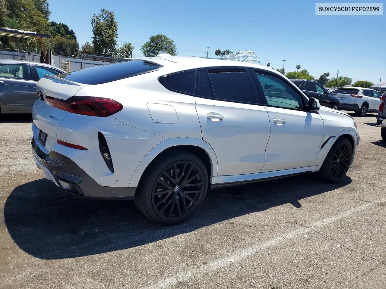 2023 BMW X6 xDrive40I VIN: 5UXCY6C01P9P02899 Lot: 58840446