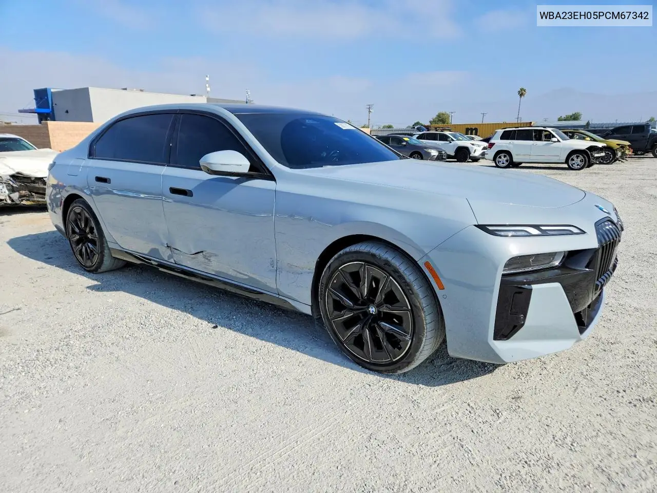 2023 BMW 740 I VIN: WBA23EH05PCM67342 Lot: 58877216