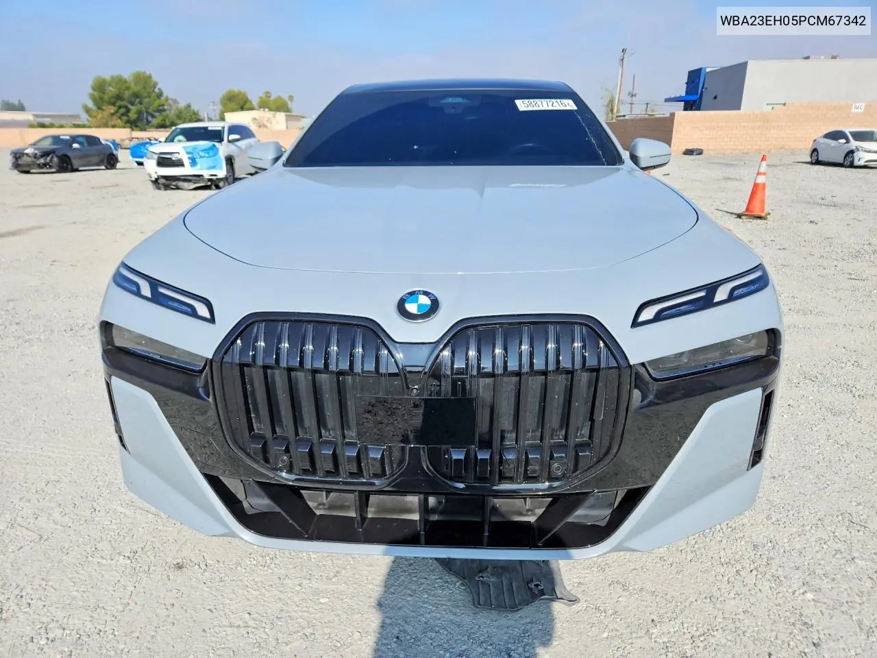 2023 BMW 740 I VIN: WBA23EH05PCM67342 Lot: 58877216