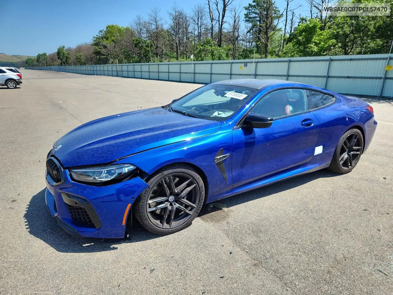 2023 BMW M8 VIN: WBSAE0C07PCL57470 Lot: 59186556