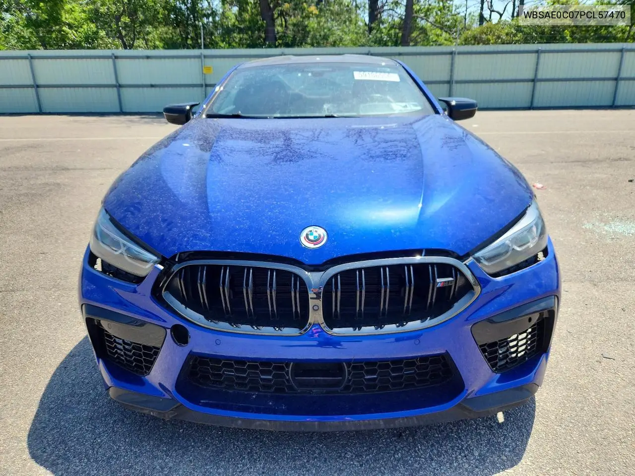 2023 BMW M8 VIN: WBSAE0C07PCL57470 Lot: 59186556