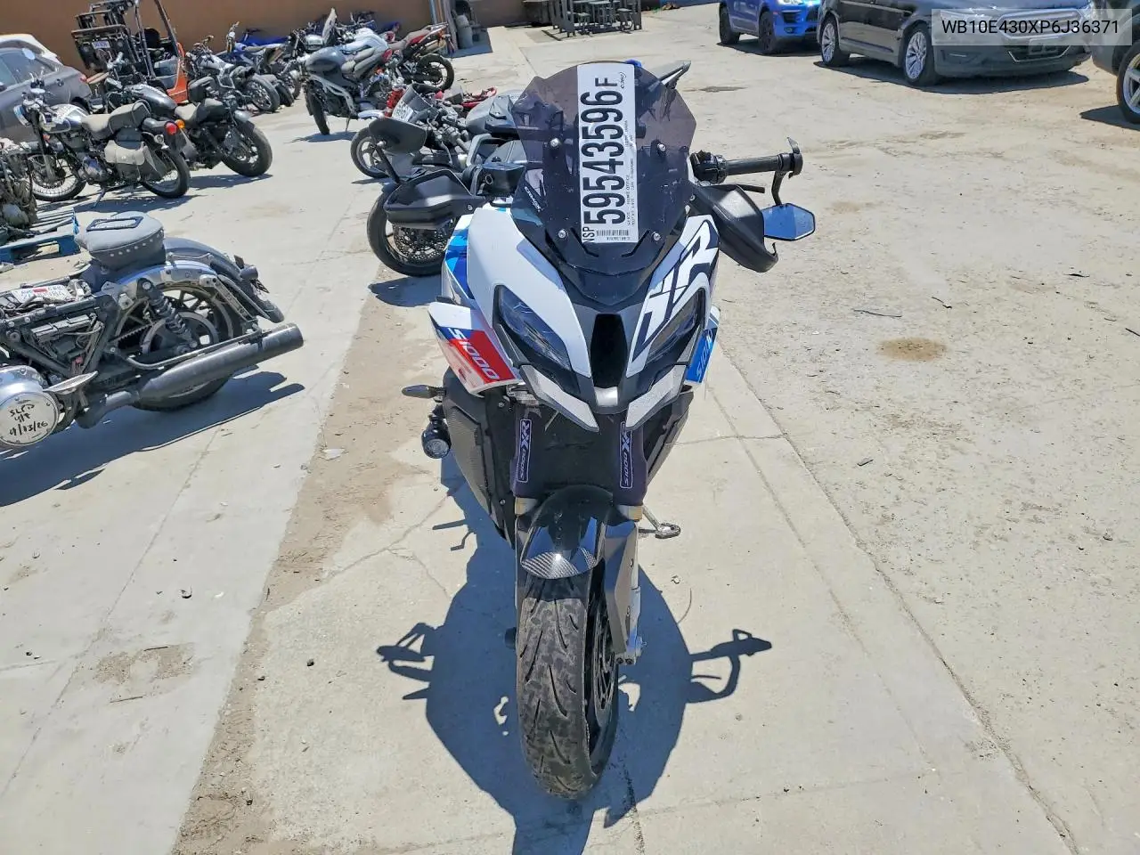 2023 BMW S 1000 Xr VIN: WB10E430XP6J36371 Lot: 59543596