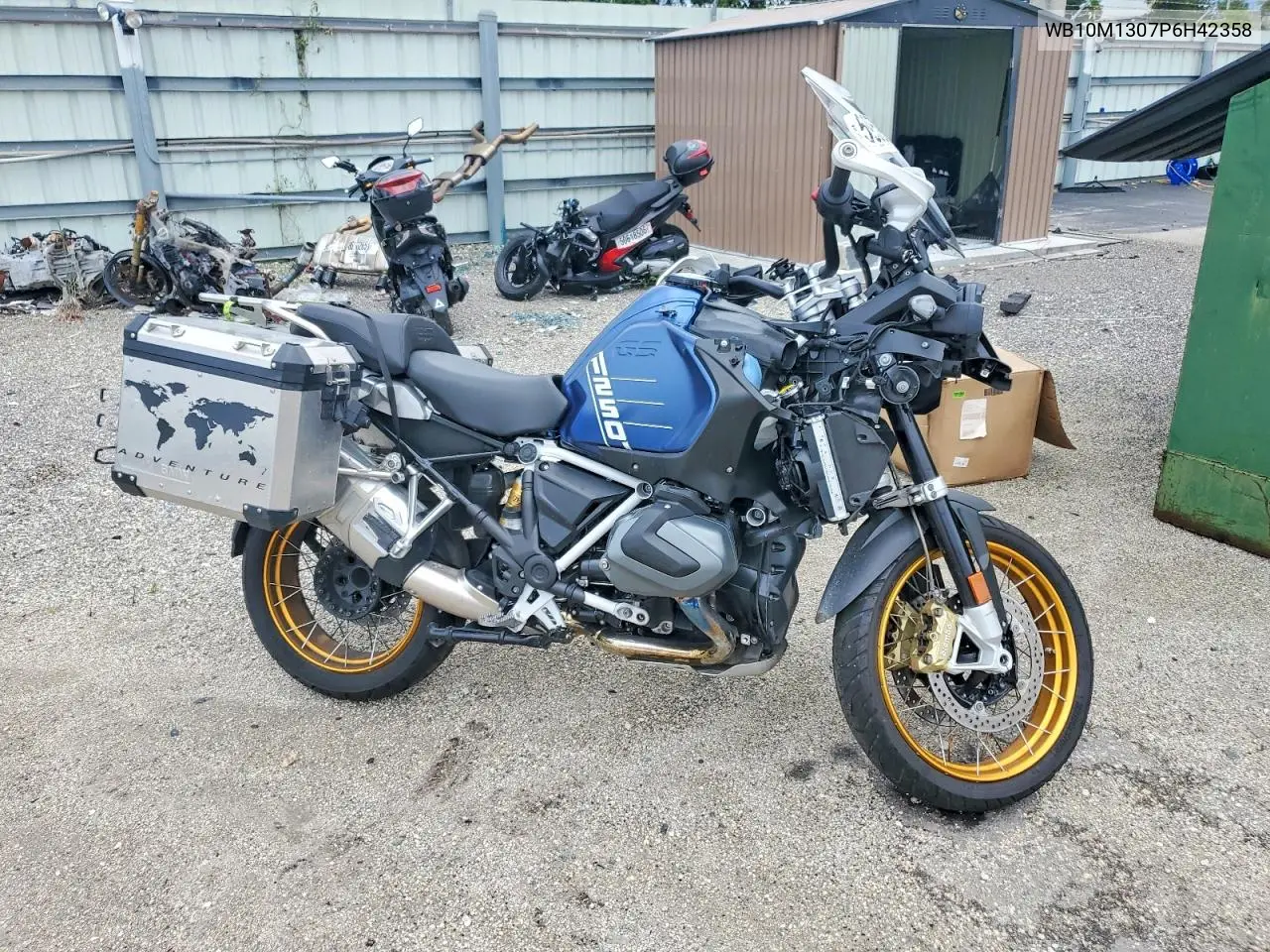 2023 BMW R 1250 Gs Adventure VIN: WB10M1307P6H42358 Lot: 59590626