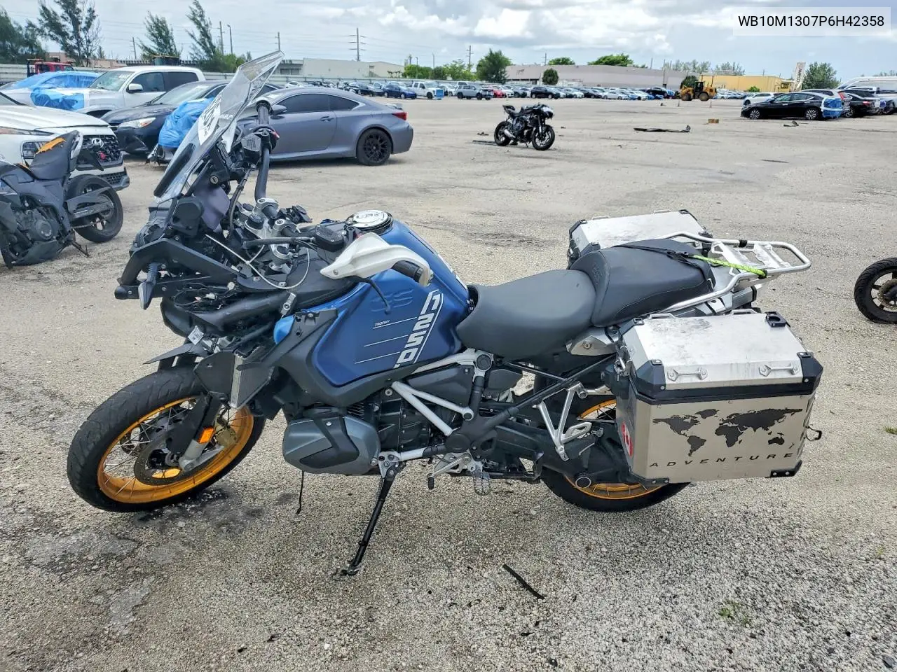 2023 BMW R 1250 Gs Adventure VIN: WB10M1307P6H42358 Lot: 59590626