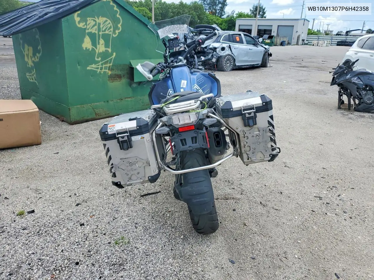 2023 BMW R 1250 Gs Adventure VIN: WB10M1307P6H42358 Lot: 59590626