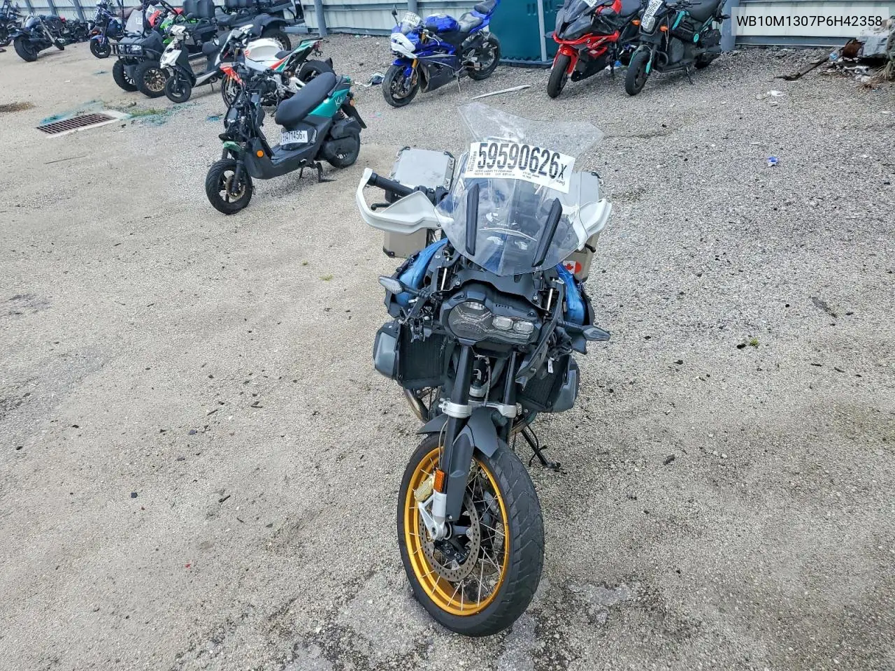 2023 BMW R 1250 Gs Adventure VIN: WB10M1307P6H42358 Lot: 59590626