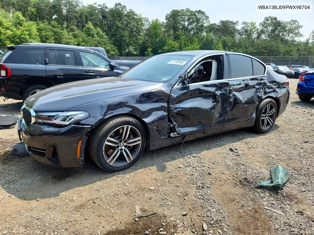 2023 BMW 530 Xi VIN: WBA13BJ09PWX98704 Lot: 61198966
