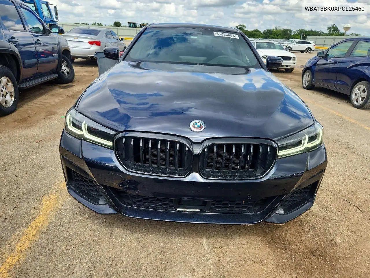 2023 BMW M550Xi VIN: WBA13BK0XPCL25460 Lot: 61380486