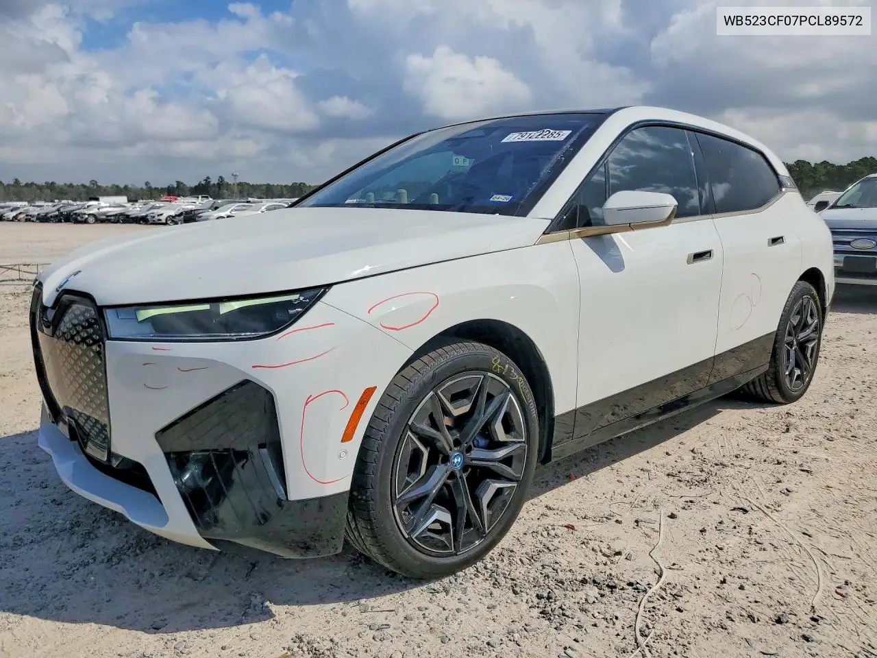 2023 BMW Ix xDrive50 VIN: WB523CF07PCL89572 Lot: 79122285