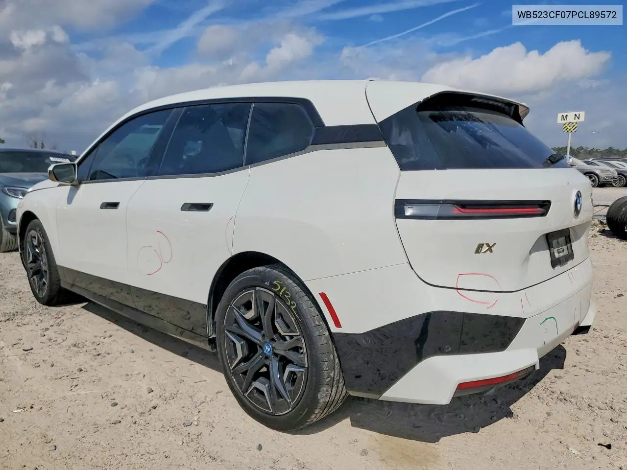 2023 BMW Ix xDrive50 VIN: WB523CF07PCL89572 Lot: 79122285