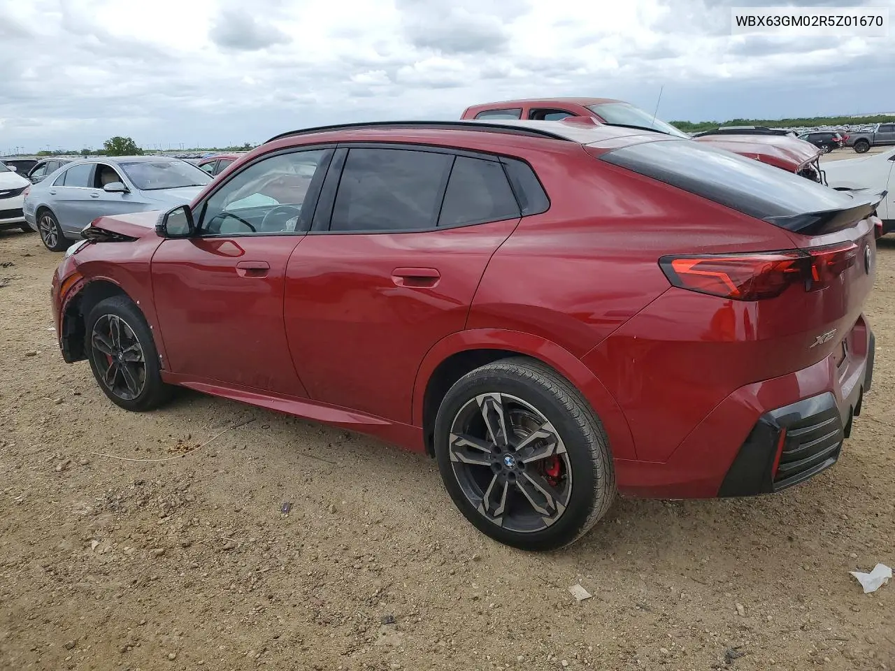 2024 BMW X2 xDrive28I VIN: WBX63GM02R5Z01670 Lot: 49372806