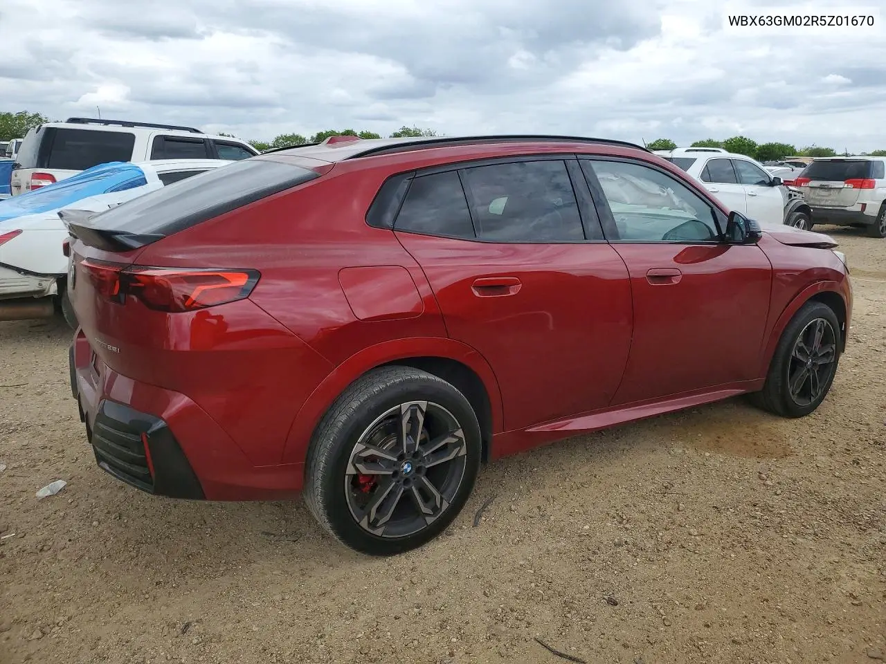 2024 BMW X2 xDrive28I VIN: WBX63GM02R5Z01670 Lot: 49372806