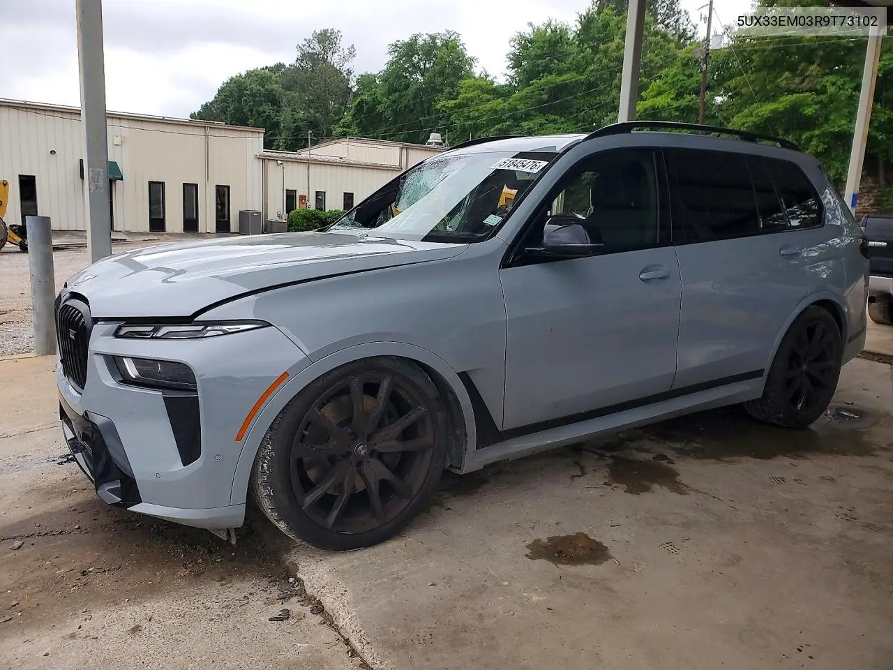 2024 BMW X7 M60I VIN: 5UX33EM03R9T73102 Lot: 51845476