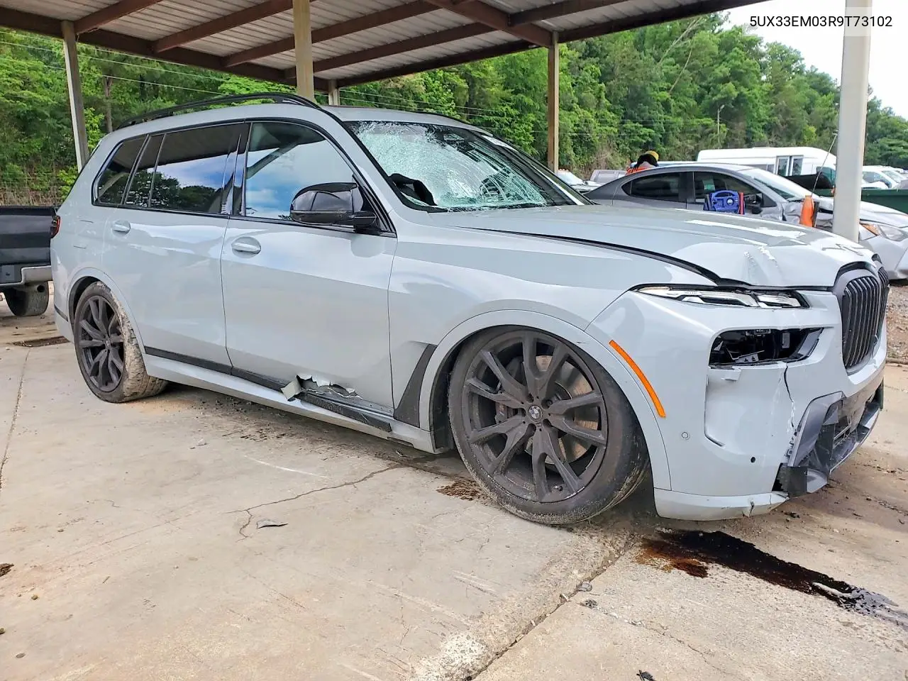 2024 BMW X7 M60I VIN: 5UX33EM03R9T73102 Lot: 51845476