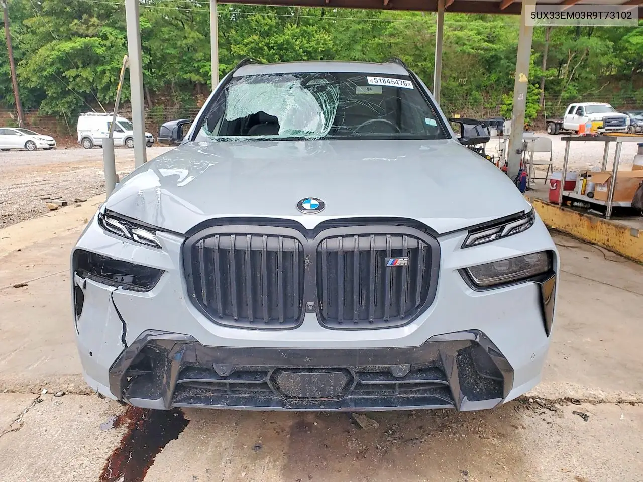 2024 BMW X7 M60I VIN: 5UX33EM03R9T73102 Lot: 51845476