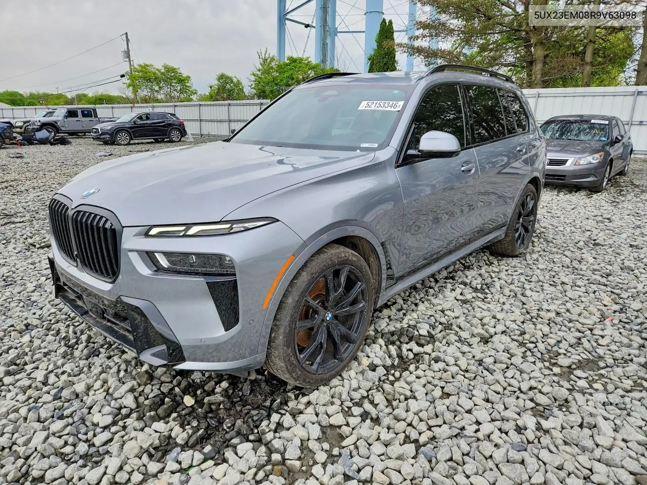 2024 BMW X7 VIN: 5UX23EM08R9V63098 Lot: 52153346