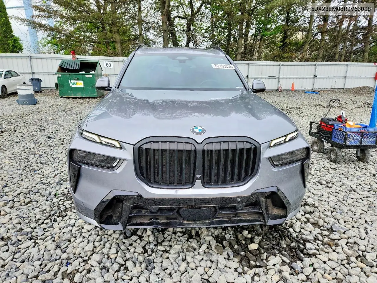 2024 BMW X7 VIN: 5UX23EM08R9V63098 Lot: 52153346