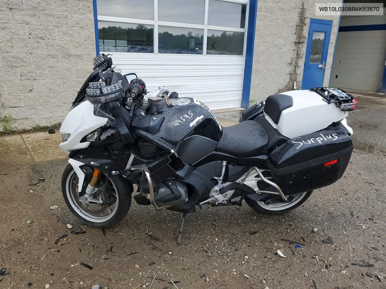 2024 BMW R 1250 Rt VIN: WB10L0308R6K53870 Lot: 52785906