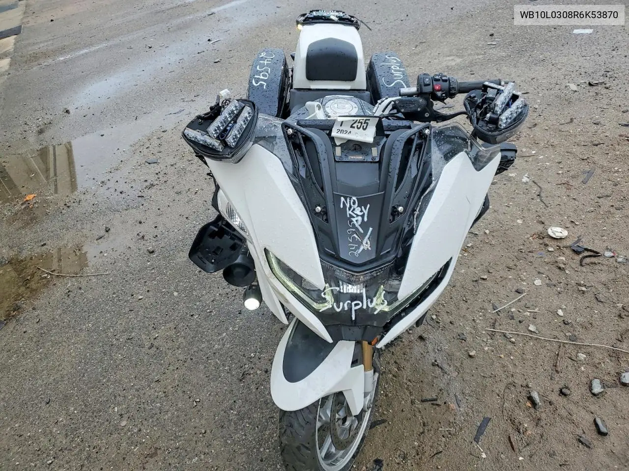 2024 BMW R 1250 Rt VIN: WB10L0308R6K53870 Lot: 52785906
