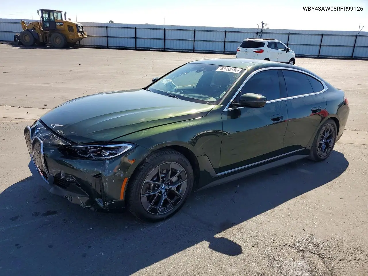 2024 BMW I4 Edrive 35 VIN: WBY43AW08RFR99126 Lot: 52952856