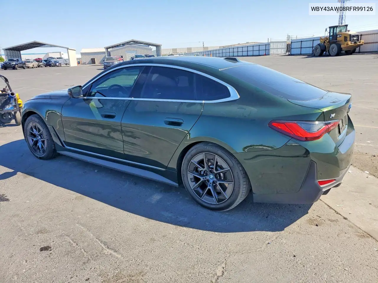 2024 BMW I4 Edrive 35 VIN: WBY43AW08RFR99126 Lot: 52952856