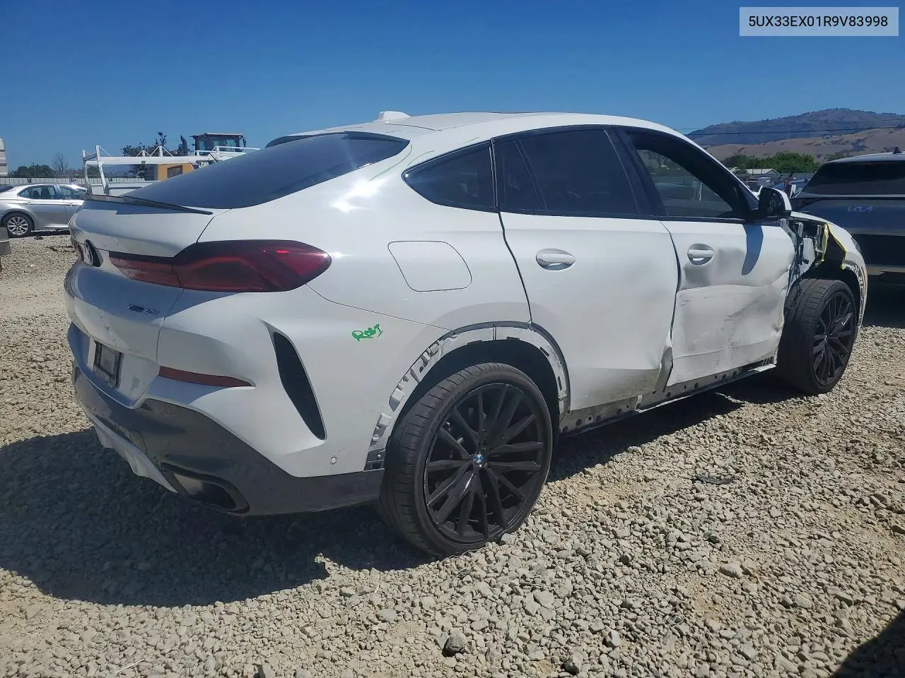 2024 BMW X6 xDrive40I VIN: 5UX33EX01R9V83998 Lot: 53170106