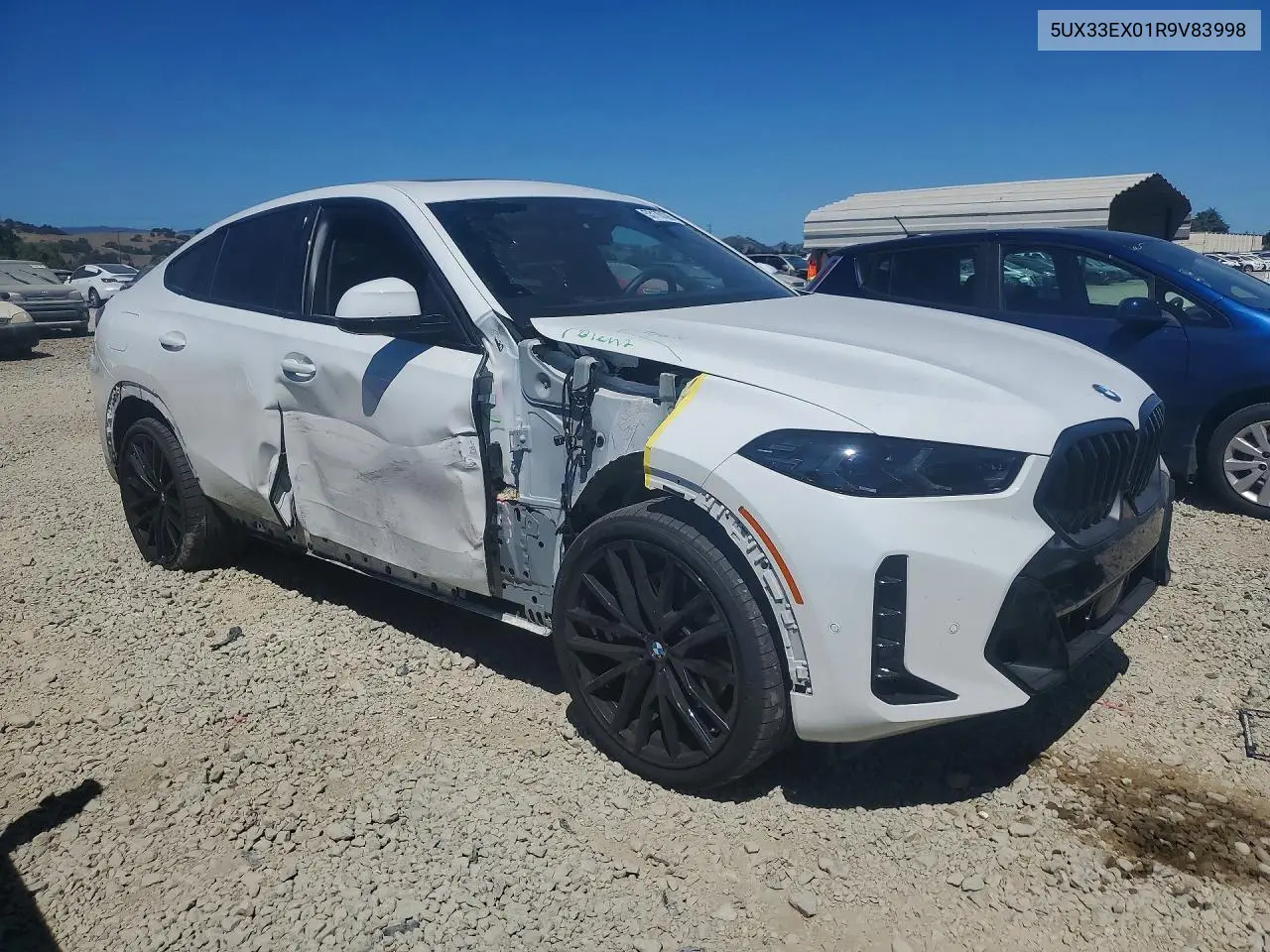2024 BMW X6 xDrive40I VIN: 5UX33EX01R9V83998 Lot: 53170106