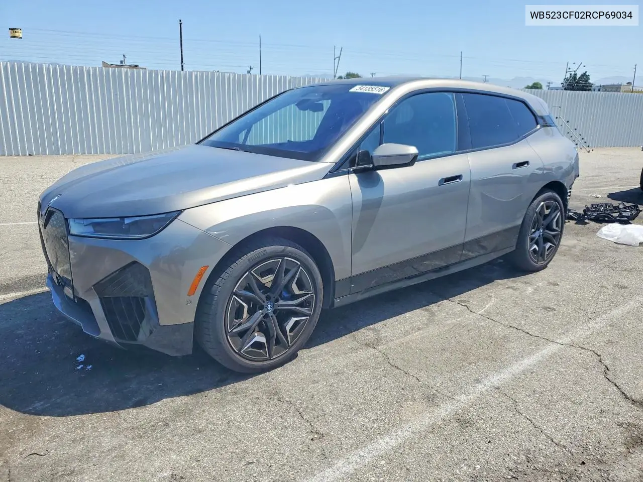 2024 BMW Ix xDrive50 VIN: WB523CF02RCP69034 Lot: 54135516