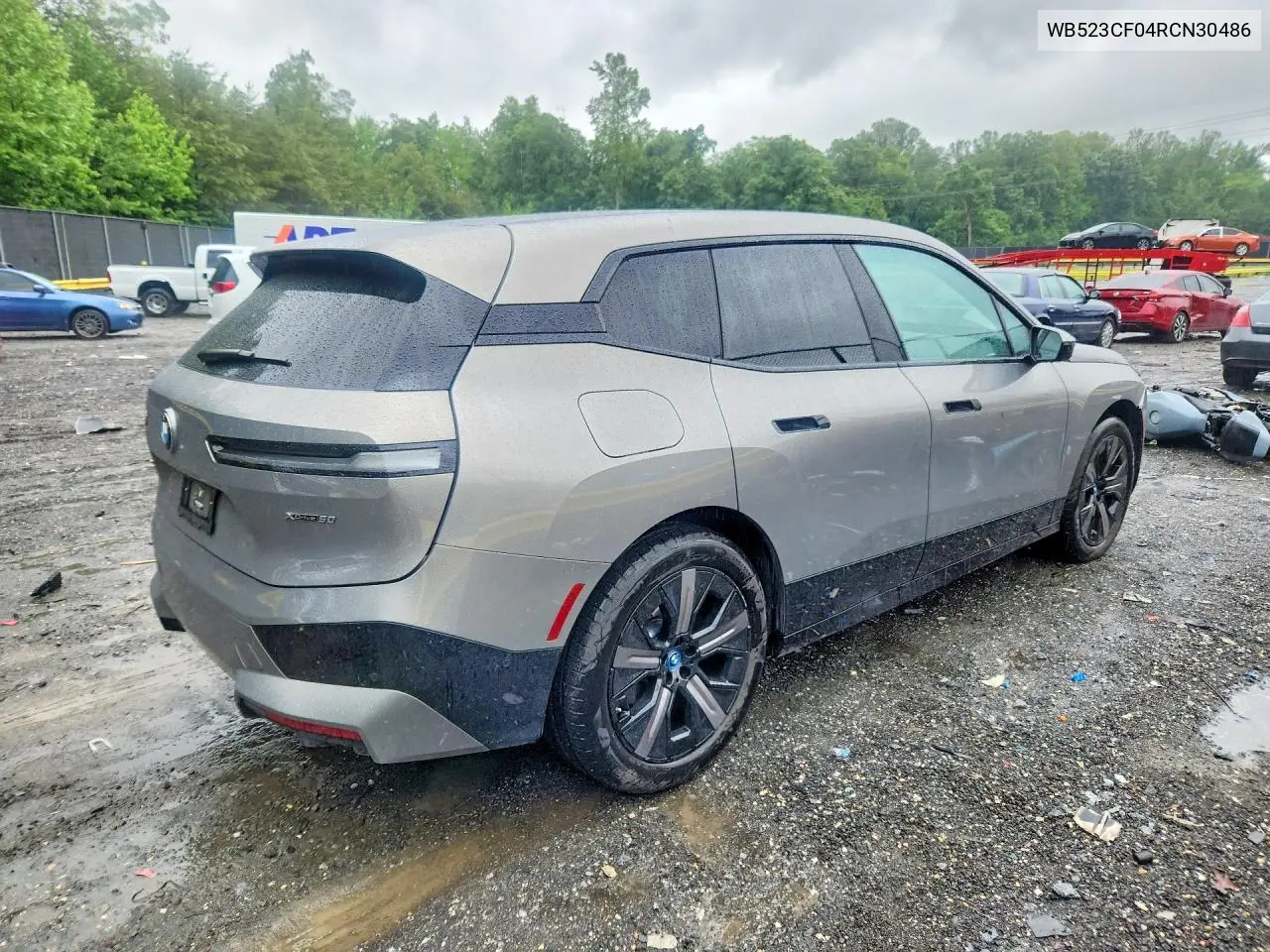 2024 BMW Ix xDrive50 VIN: WB523CF04RCN30486 Lot: 54182046