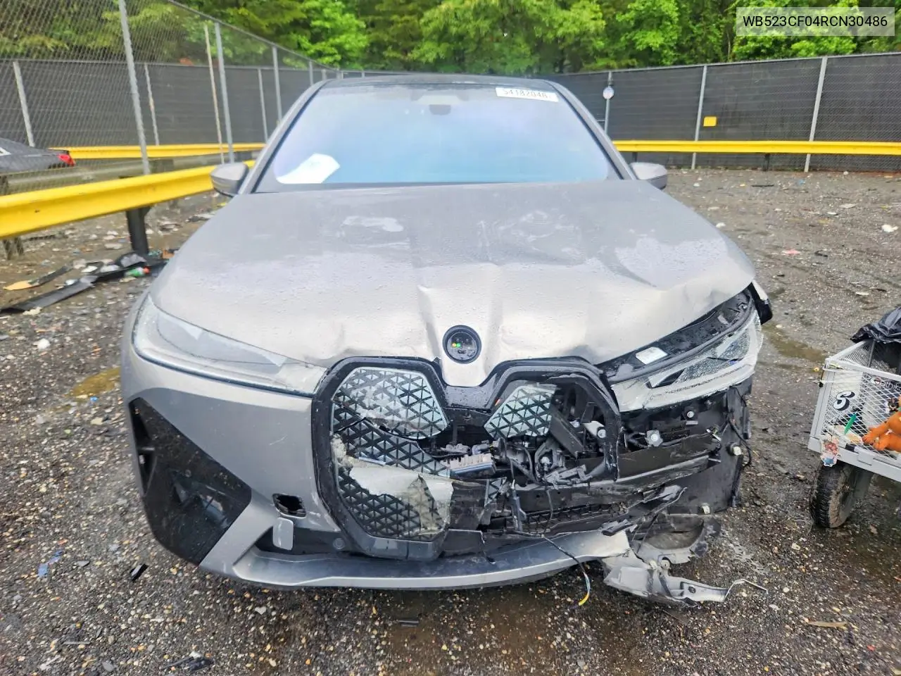 2024 BMW Ix xDrive50 VIN: WB523CF04RCN30486 Lot: 54182046